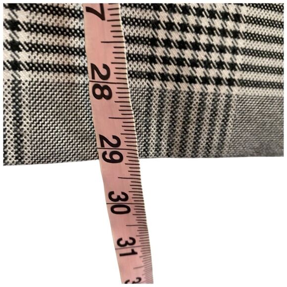 Cotton On Oversized Plaid Houndstooth Blazer Size 6 - Picture 7 of 8